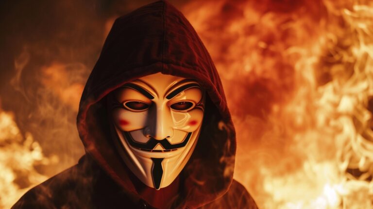 Guy Fawkes and fire